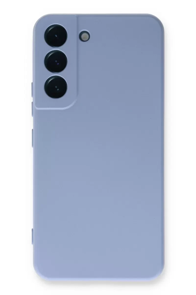 Samsung Galaxy S23 Plus Kılıf Nano içi Kadife Silikon - Lila