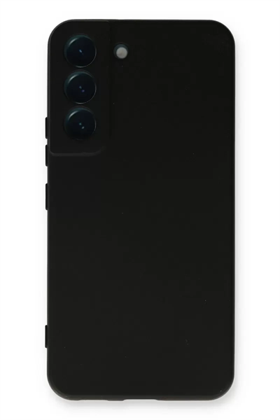 Samsung Galaxy S23 Plus Kılıf Nano içi Kadife Silikon - Siyah