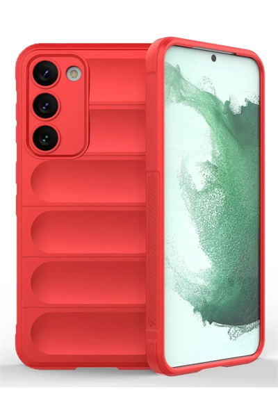 Samsung Galaxy S23 Plus Kılıf Optimum Silikon - Kırmızı