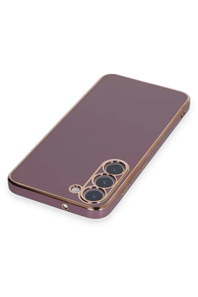 Samsung Galaxy S23 Plus Kılıf Volet Silikon - Mor