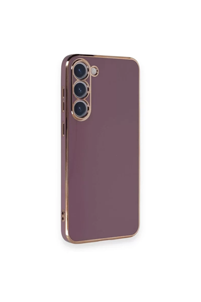 Samsung Galaxy S23 Plus Kılıf Volet Silikon - Mor