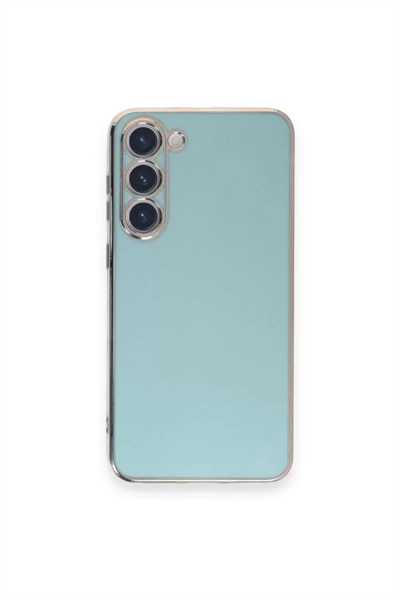 Samsung Galaxy S23 Plus Kılıf Volet Silikon - Açık Yeşil