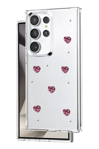 Samsung Galaxy S23 Ultra Fiyonk Desenli Kapak - Desen 3