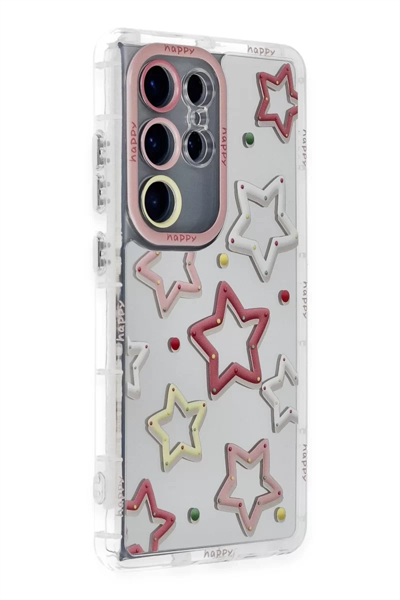 Samsung Galaxy S23 Ultra Kılıf Reflexion Desenli Kapak - Desen 3