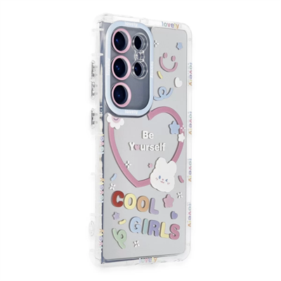 Samsung Galaxy S23 Ultra Kılıf Reflexion Desenli Kapak - Desen 1