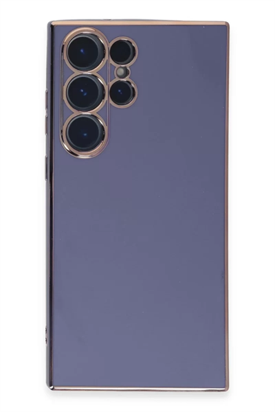 Samsung Galaxy S23 Ultra Kılıf Volet Silikon - Mavi