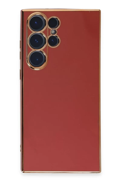 Samsung Galaxy S23 Ultra Kılıf Volet Silikon - Kırmızı