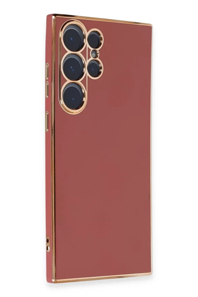 Samsung Galaxy S23 Ultra Kılıf Volet Silikon - Kırmızı