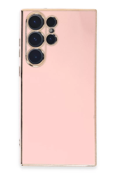 Samsung Galaxy S23 Ultra Kılıf Volet Silikon - Pembe