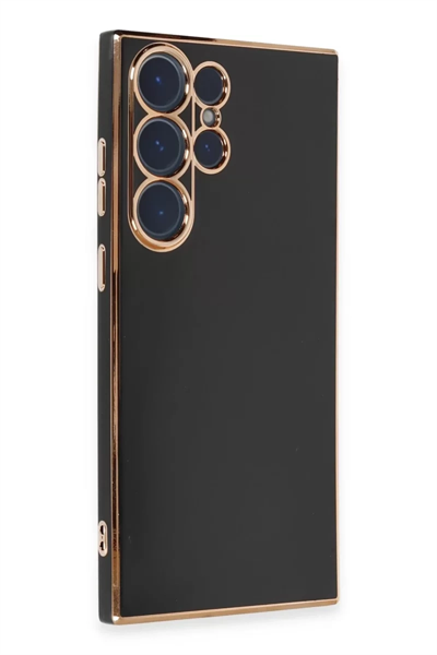 Samsung Galaxy S23 Ultra Kılıf Volet Silikon - Siyah