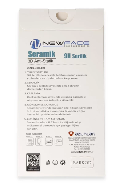 Samsung Galaxy S24 3D Antistatik Seramik Nano Ekran Koruyucu