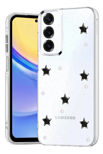 Samsung Galaxy S24 FE Fiyonk Desenli Kapak - Desen 7