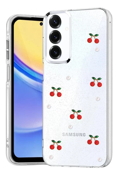 Samsung Galaxy S24 FE Fiyonk Desenli Kapak - Desen 9