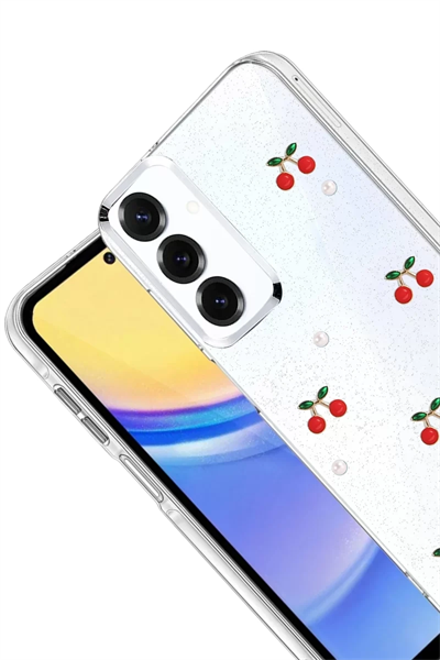 Samsung Galaxy S24 FE Fiyonk Desenli Kapak - Desen 9