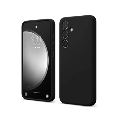 Samsung Galaxy S24 FE Kılıf First Silikon - Siyah