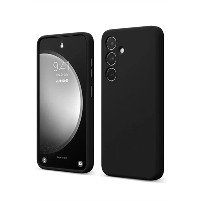 Samsung Galaxy S24 FE Kılıf First Silikon - Siyah
