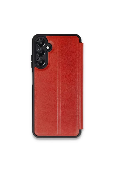 Samsung Galaxy S24 FE Kılıf Flip Cover - Kırmızı