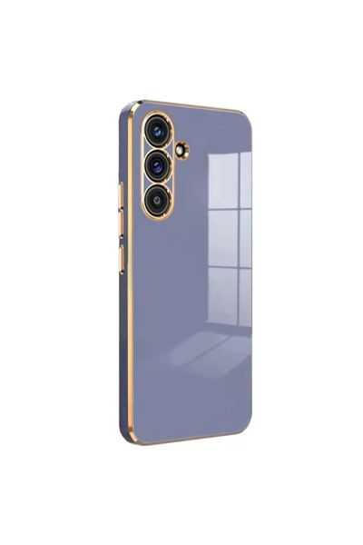 Samsung Galaxy S24 FE Kılıf Volet Silikon - Mavi