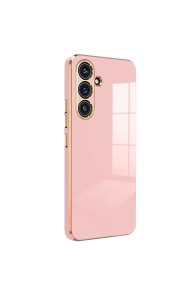 Samsung Galaxy S24 FE Kılıf Volet Silikon - Pembe