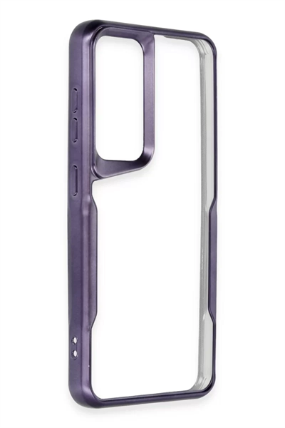 Samsung Galaxy S24 Kılıf Boyi Silikon Kapak - Derin Mor