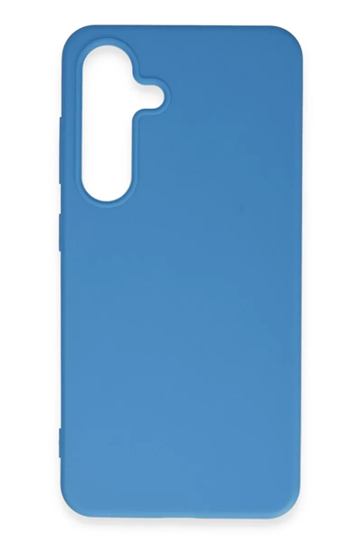 Samsung Galaxy S24 Kılıf First Silikon - Mavi