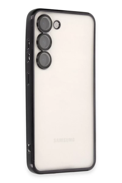 Samsung Galaxy S24 Kılıf Lensli Silikon - Siyah