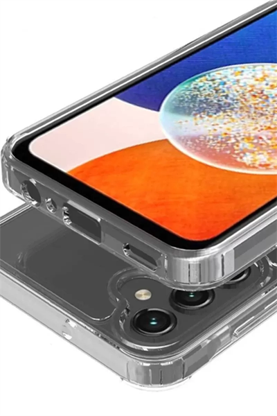 Samsung Galaxy S24 Kılıf Magneticsafe Şeffaf Silikon - Şeffaf