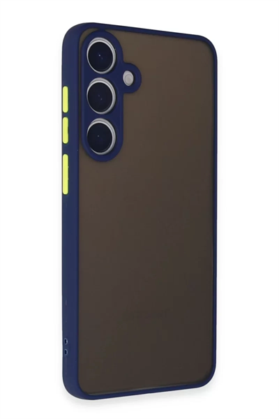 Samsung Galaxy S24 Kılıf Montreal Silikon Kapak - Lacivert