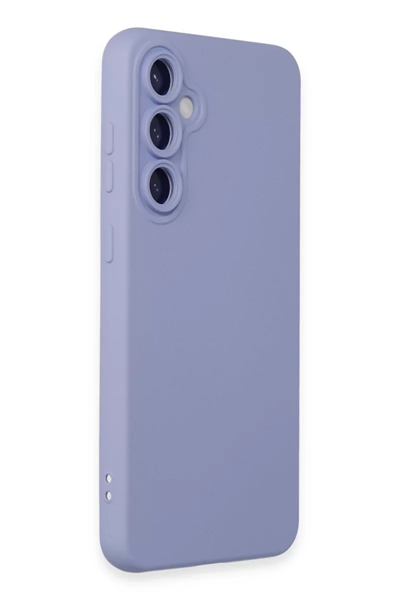 Samsung Galaxy S24 Kılıf Nano içi Kadife Silikon - Lila