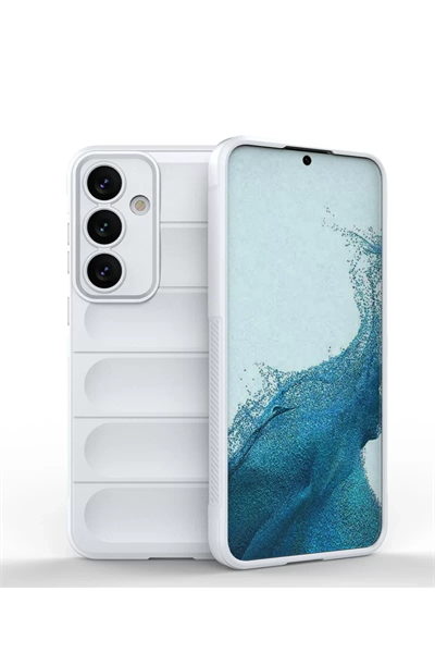 Samsung Galaxy S24 Kılıf Optimum Silikon - Krem
