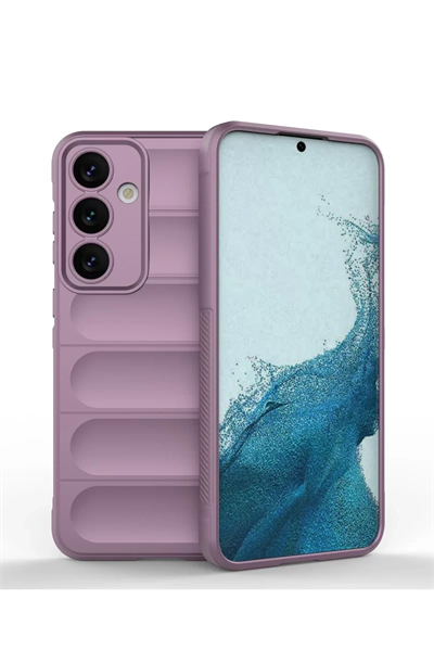 Samsung Galaxy S24 Kılıf Optimum Silikon - Mor
