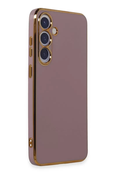Samsung Galaxy S24 Kılıf Volet Silikon - Mor