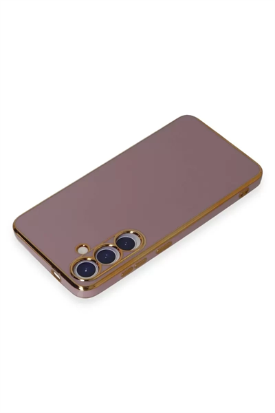 Samsung Galaxy S24 Kılıf Volet Silikon - Mor