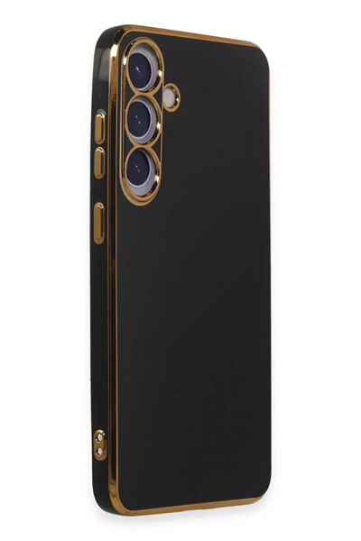 Samsung Galaxy S24 Plus Kılıf Volet Silikon - Siyah
