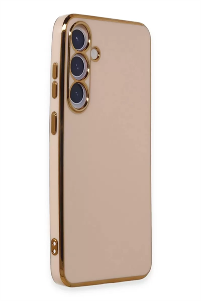 Samsung Galaxy S24 Plus Kılıf Volet Silikon - Pembe