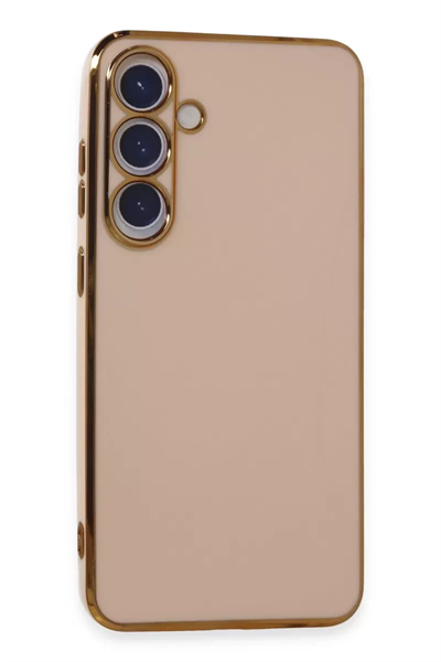 Samsung Galaxy S24 Plus Kılıf Volet Silikon - Pembe