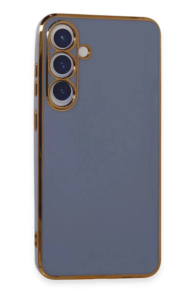 Samsung Galaxy S24 Plus Kılıf Volet Silikon - Mavi