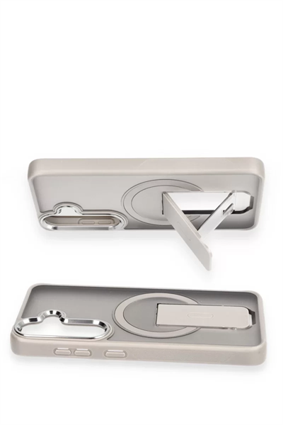 Samsung Galaxy S24 Tork Magsafe Standlı Kapak - Siyah