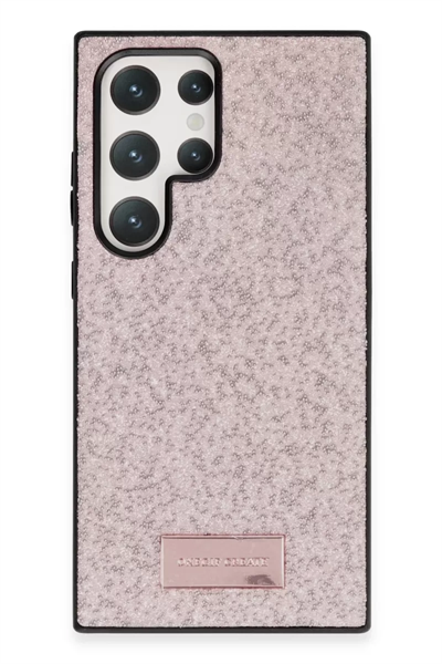 Samsung Galaxy S24 Ultra Bright Simli Kapak - Pembe