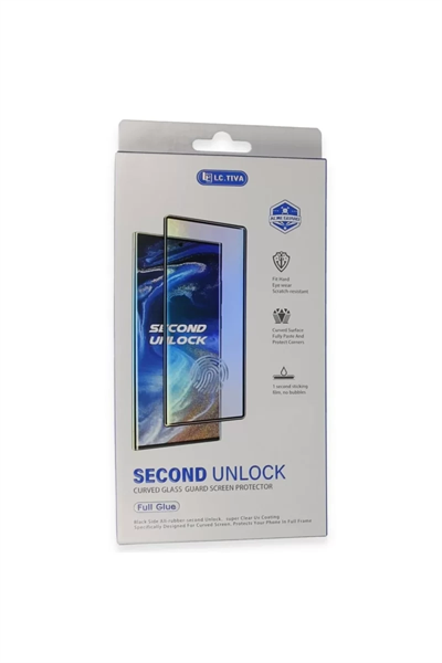 Samsung Galaxy S24 Ultra Durable Full Glue Curved Cam
