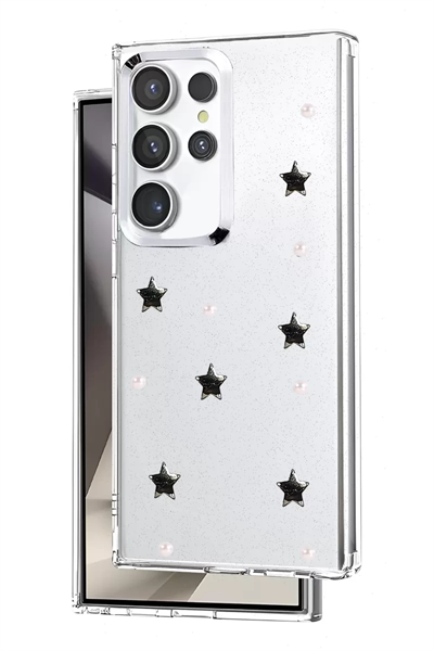 Samsung Galaxy S24 Ultra Fiyonk Desenli Kapak - Desen 7