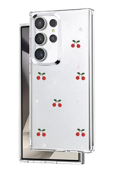 Samsung Galaxy S24 Ultra Fiyonk Desenli Kapak - Desen 9
