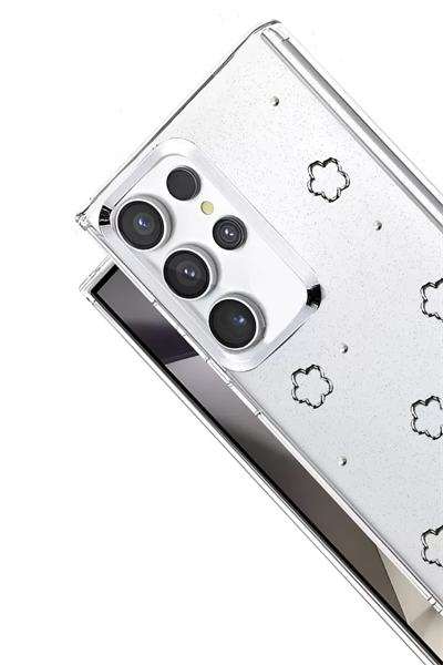 Samsung Galaxy S24 Ultra Fiyonk Desenli Kapak - Desen 2
