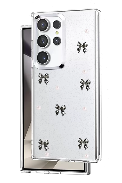 Samsung Galaxy S24 Ultra Fiyonk Desenli Kapak - Desen 8