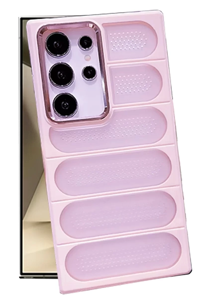 Samsung Galaxy S24 Ultra Kılıf Airmax Silikon Kapak - Pembe