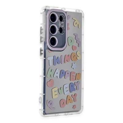 Samsung Galaxy S24 Ultra Kılıf Reflexion Desenli Kapak - Desen 7