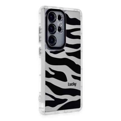 Samsung Galaxy S24 Ultra Kılıf Reflexion Desenli Kapak - Desen 9