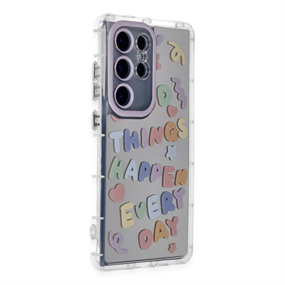 Samsung Galaxy S24 Ultra Kılıf Reflexion Desenli Kapak - Desen 7