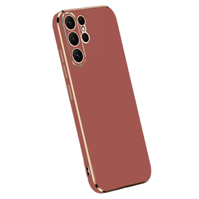 Samsung Galaxy S24 Ultra Kılıf Volet Silikon - Kırmızı