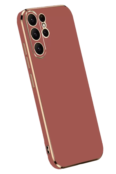 Samsung Galaxy S24 Ultra Kılıf Volet Silikon - Kırmızı